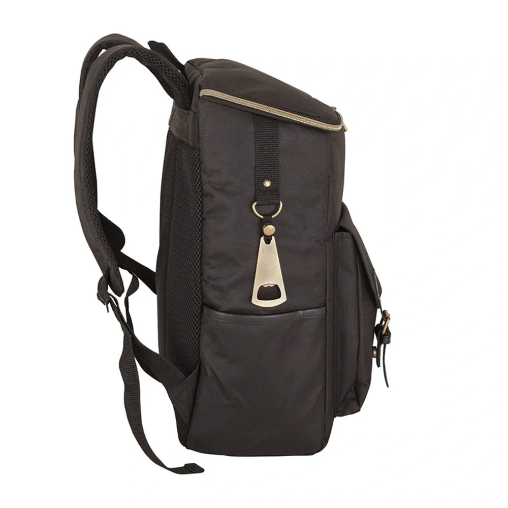 Logomark Highland 24-Can Backpack Cooler. Black NWOT